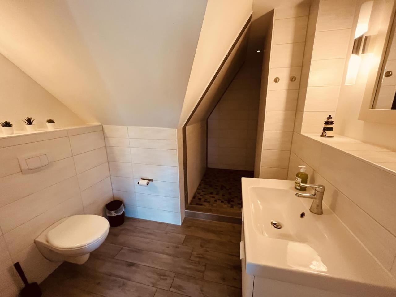 Ferienwohnung De Olle Leive In Born Exterior foto